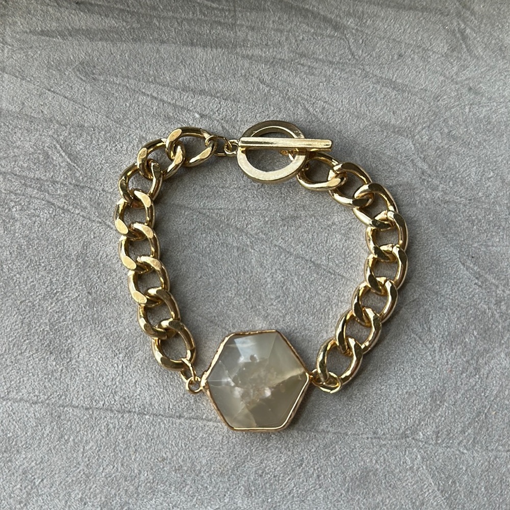 Express Gold Chain Bracelet